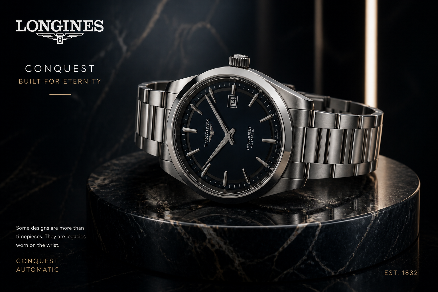 High-end watch ad (after)