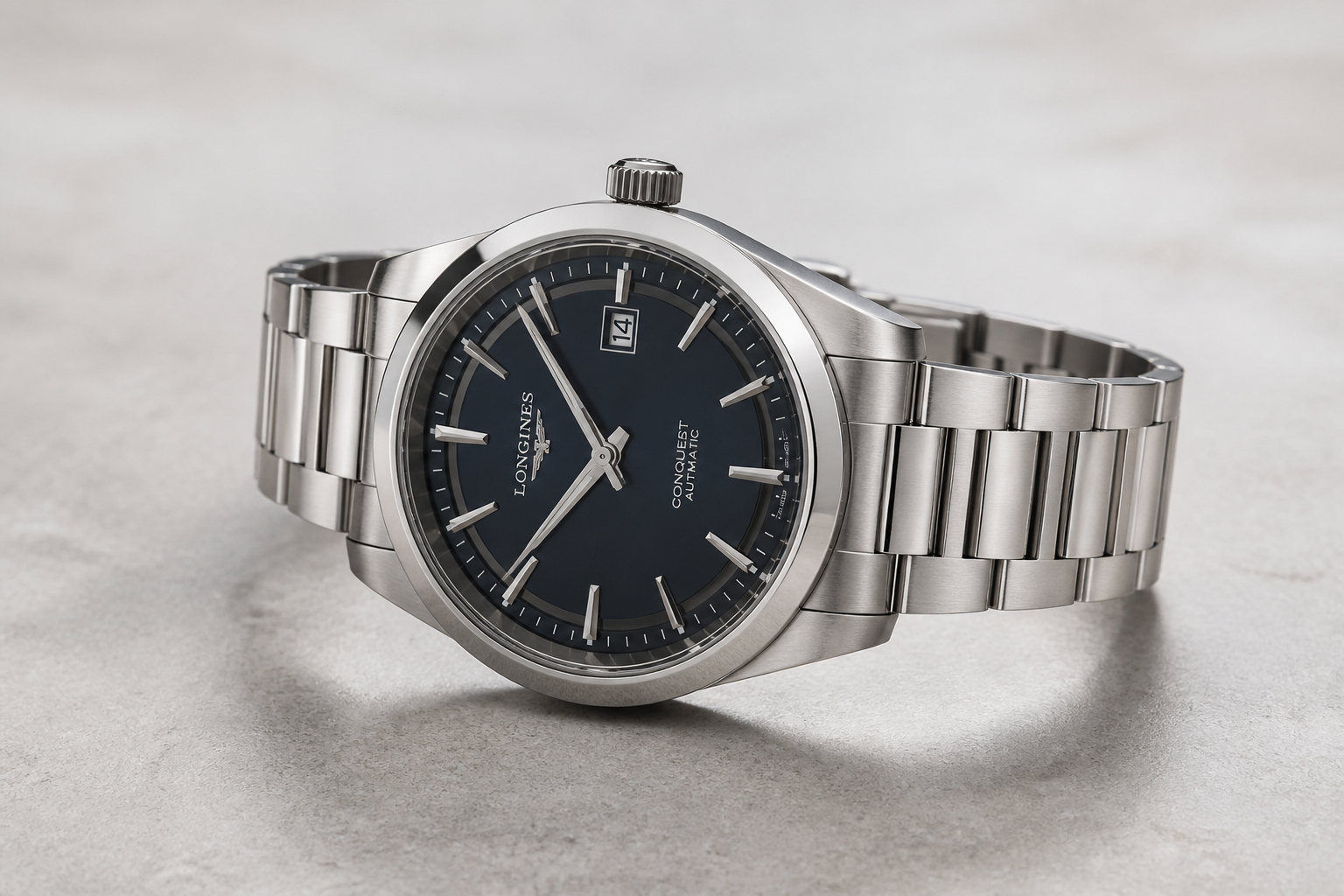 High-end watch ad (before)