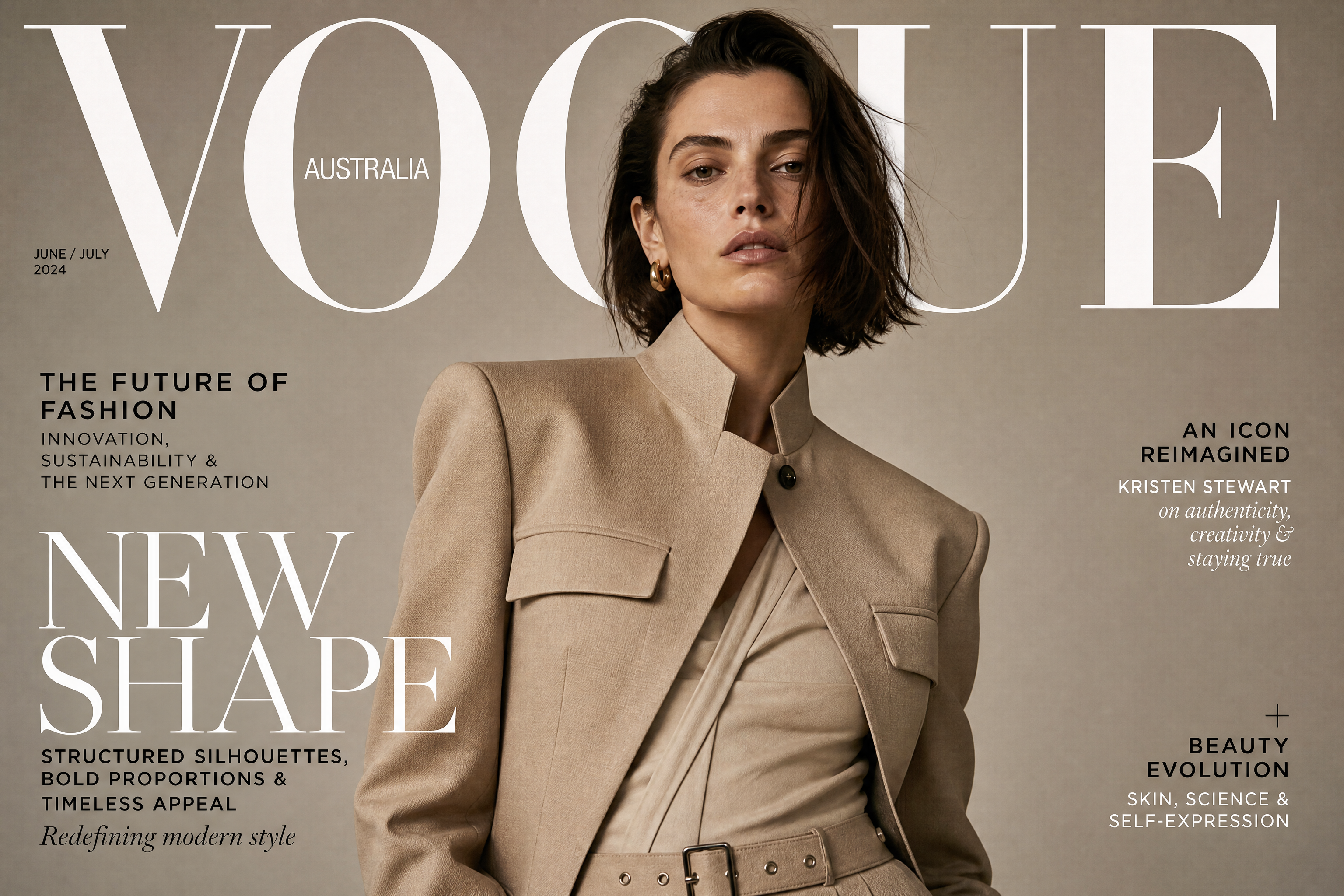 AI Magazine Layout Design Generator