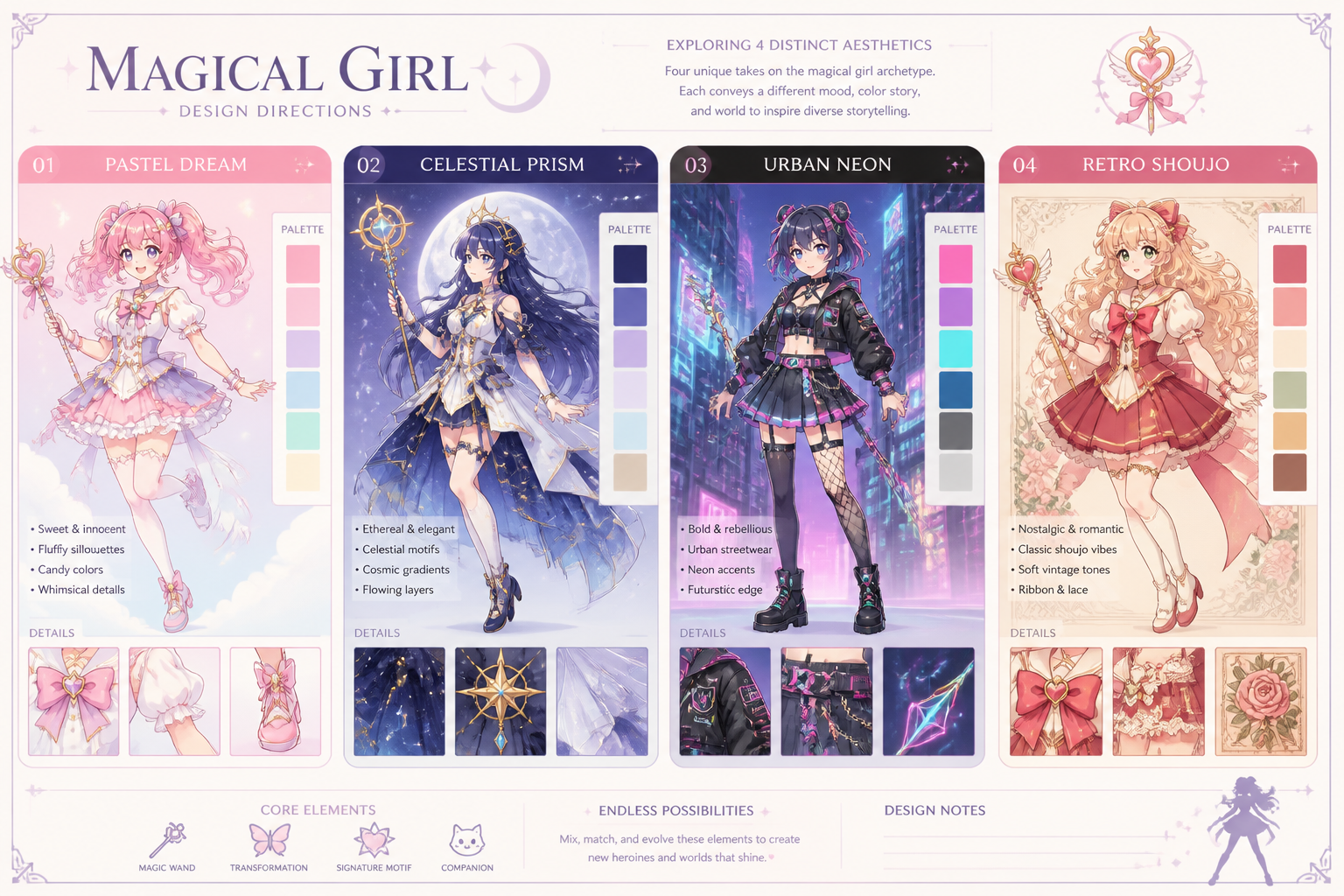 Pick a magical girl style
