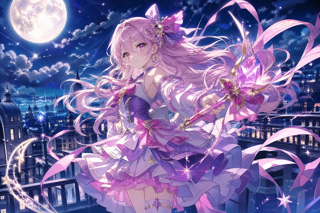 AI Magical Girl Generator