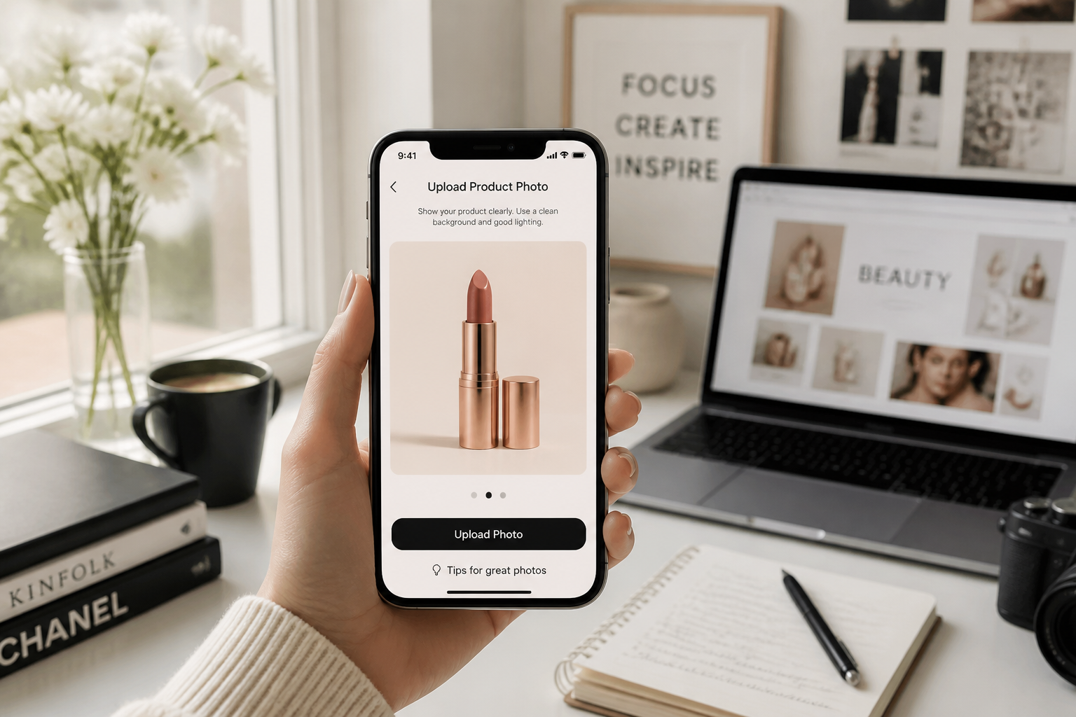 Upload your product photo