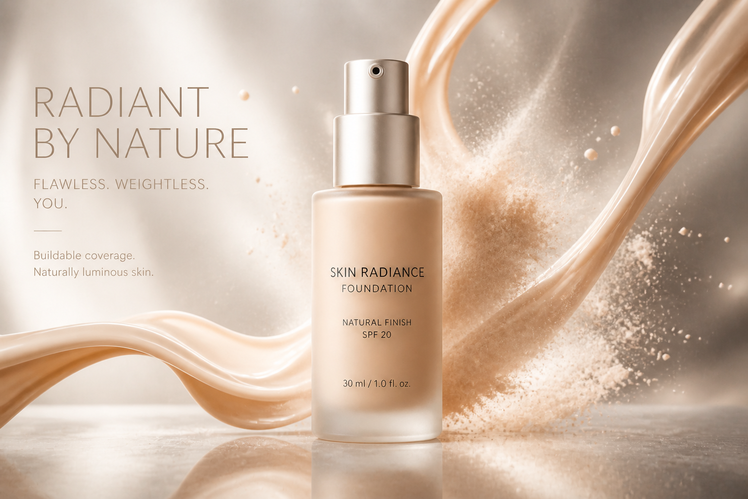 Dewy foundation ad (after)