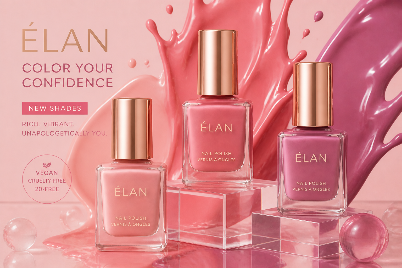 Color-pop nail polish ad (after)