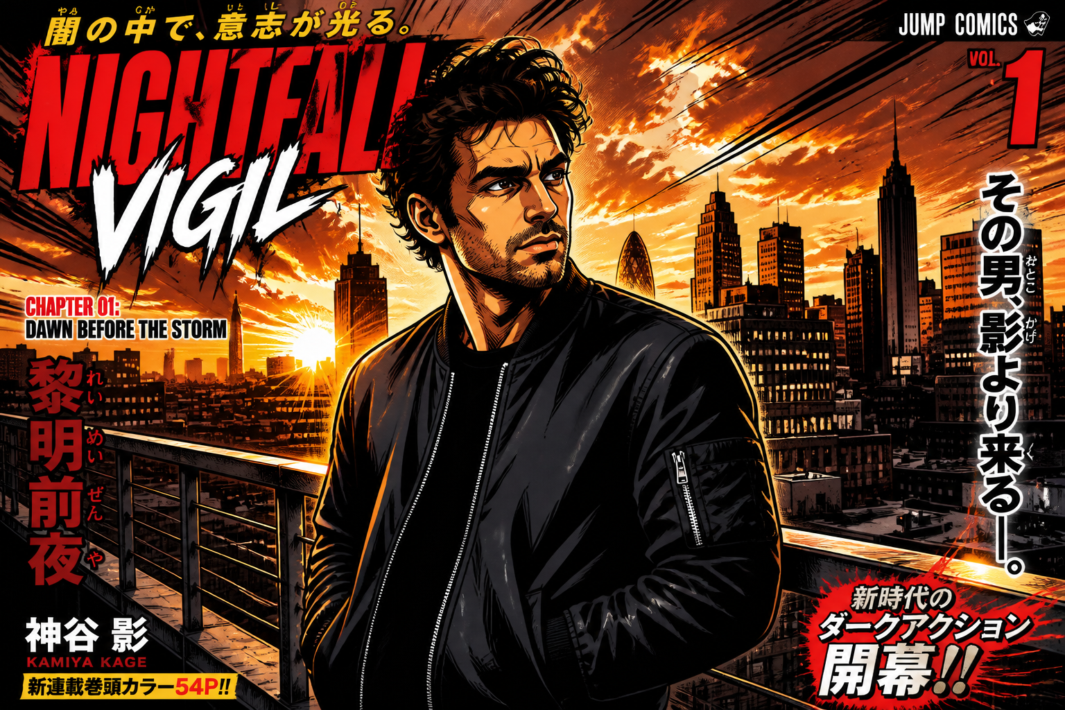Action manga rooftop lead (after)