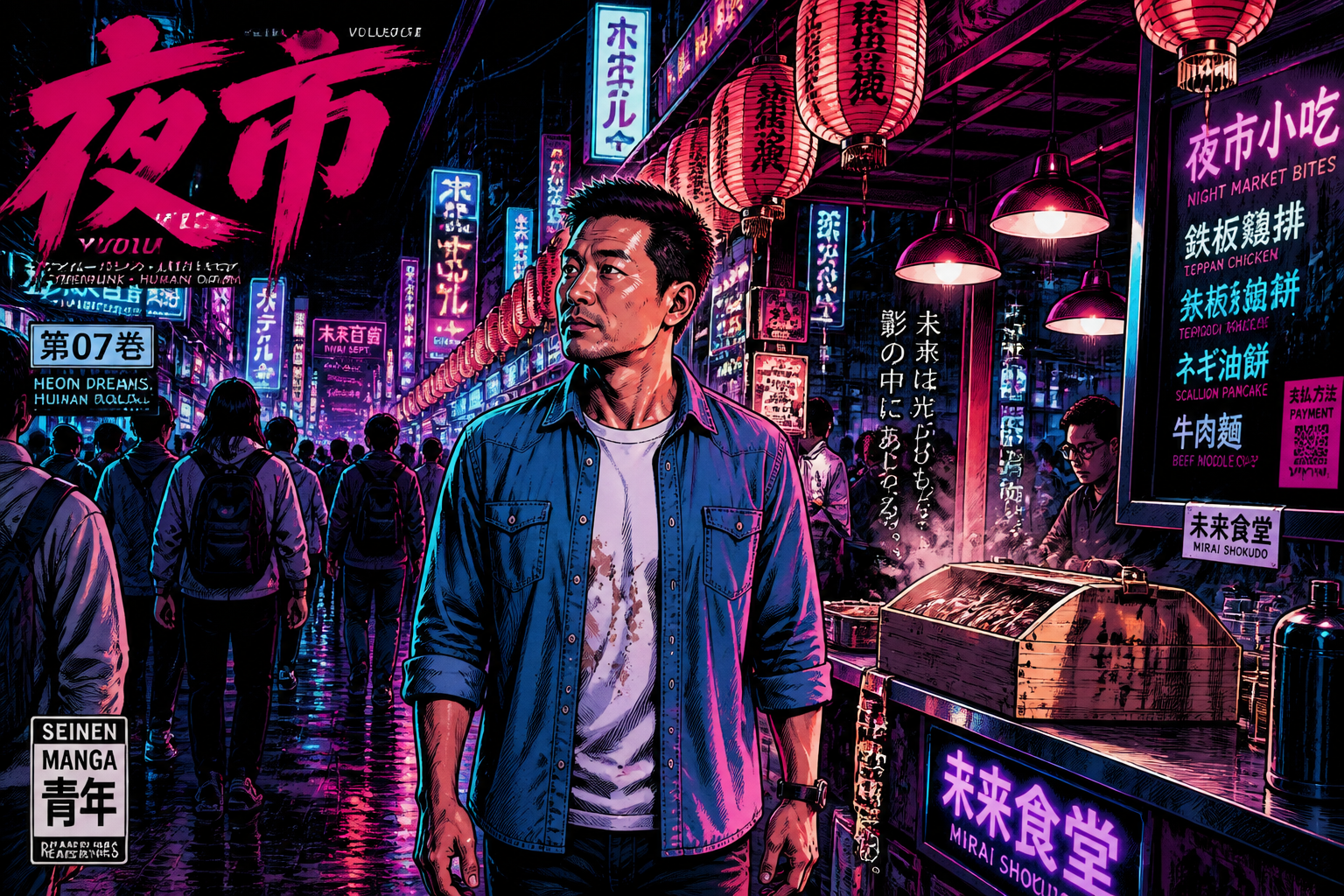 Cyberpunk seinen character (after)