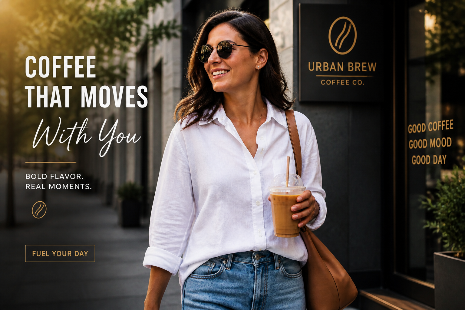 Urban coffee campaign (after)