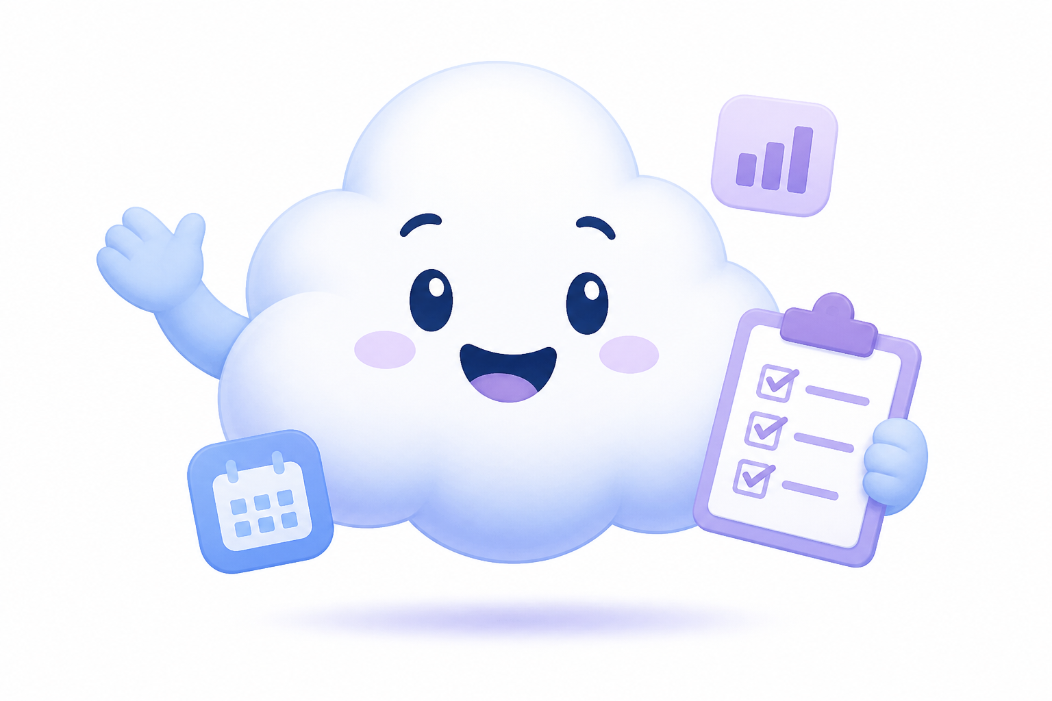 Cloud app mascot