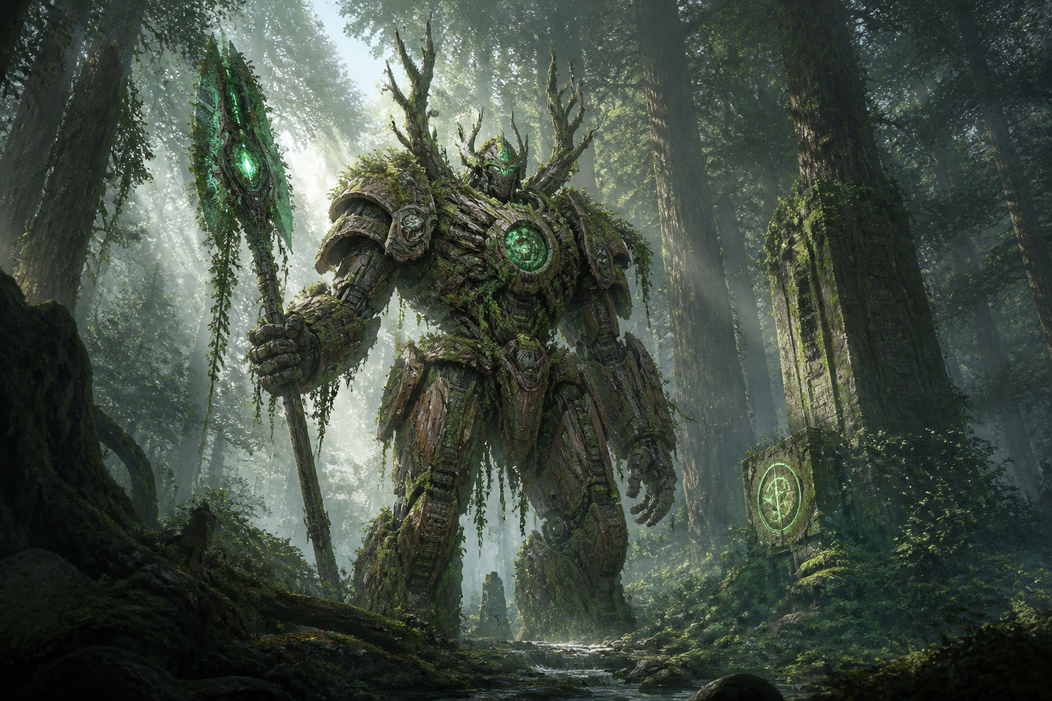 Forest guardian mech