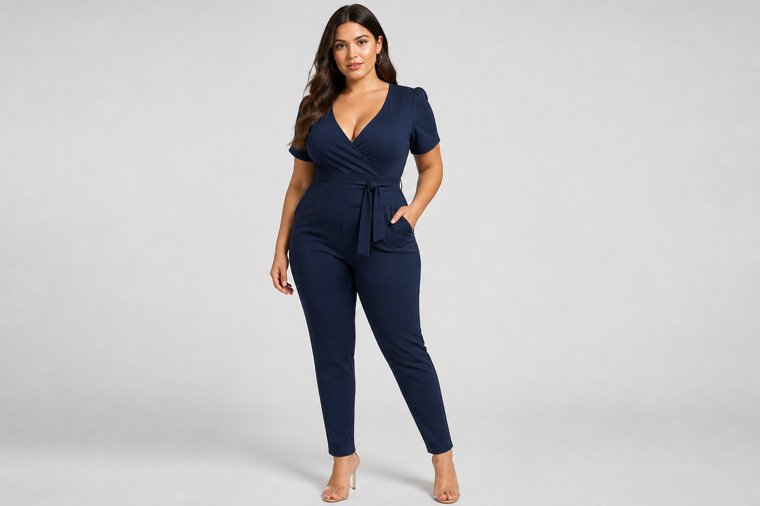 E-commerce full-body apparel photo