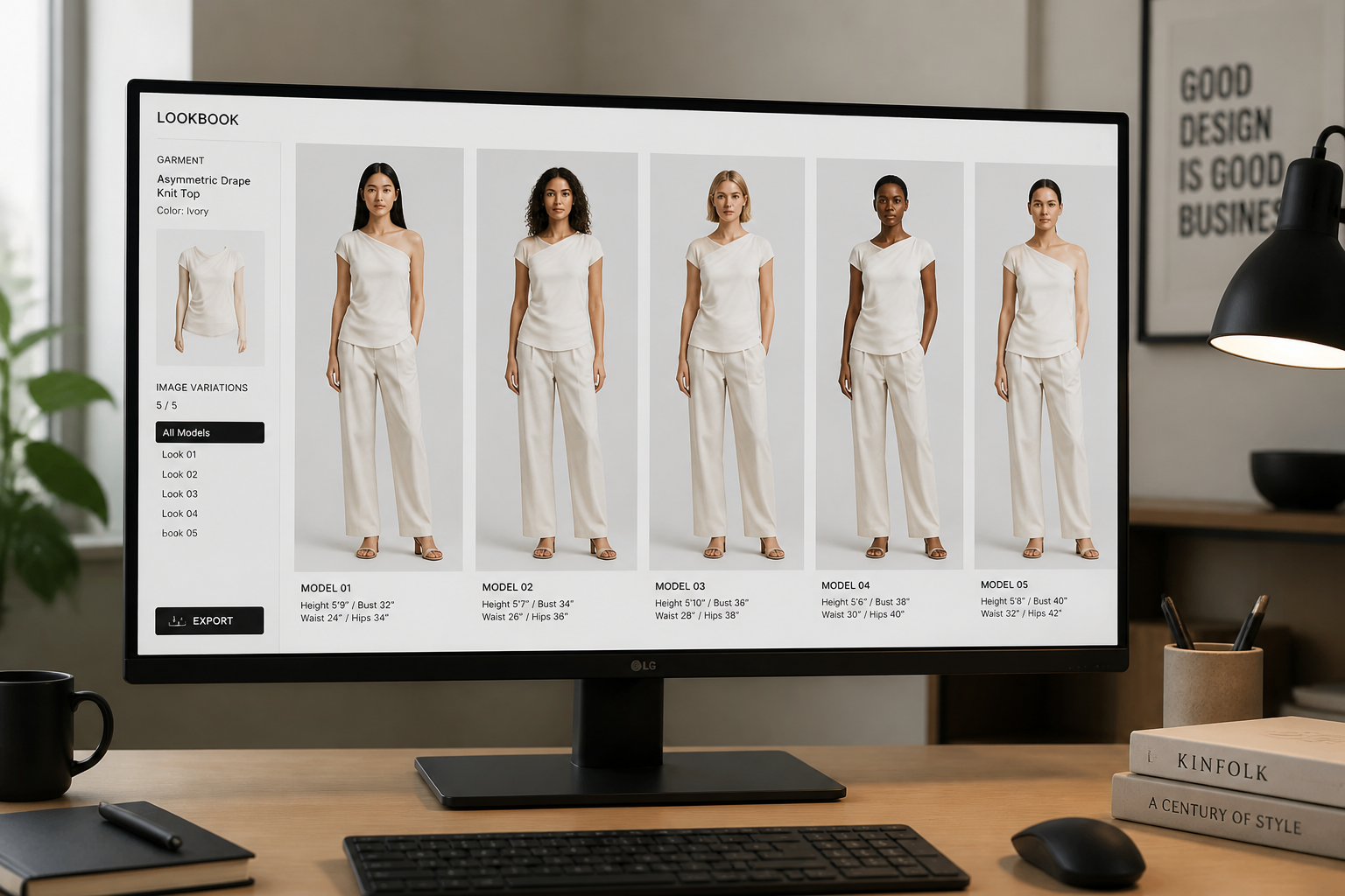 Generate and compare looks