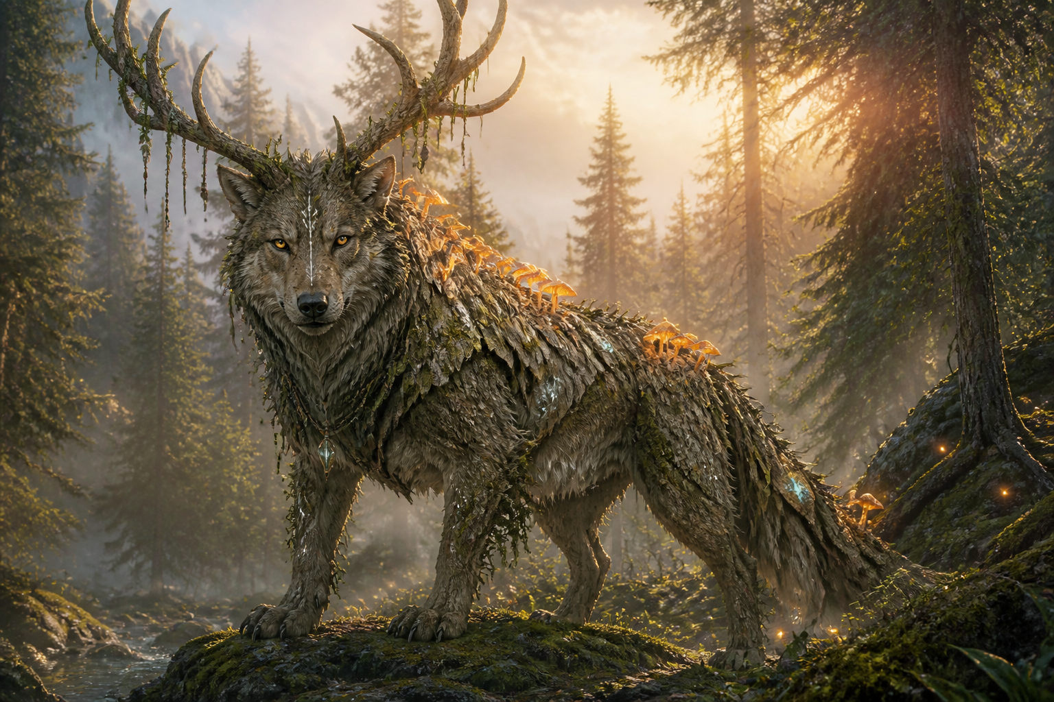 Forest guardian beast