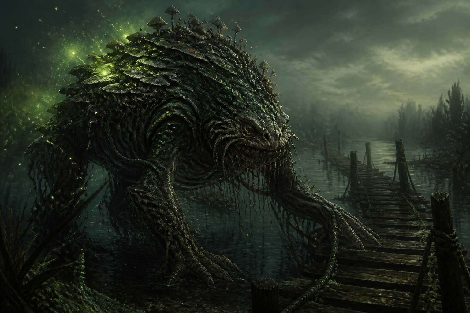 Fungal marsh crawler