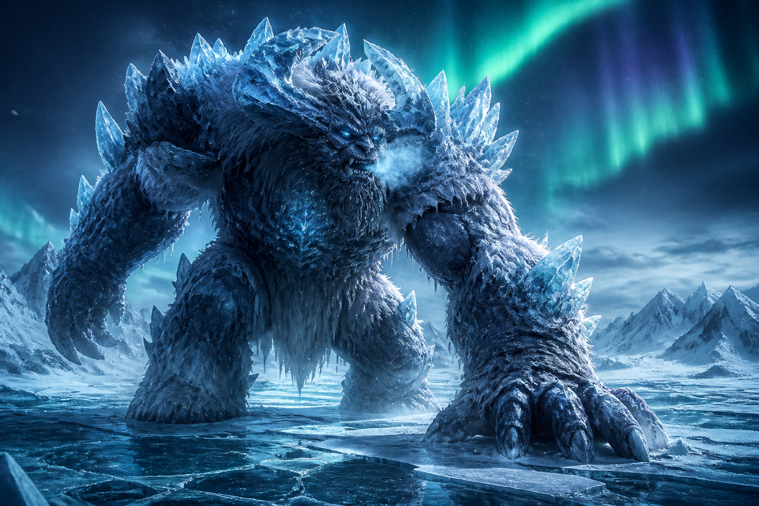Arctic ice titan