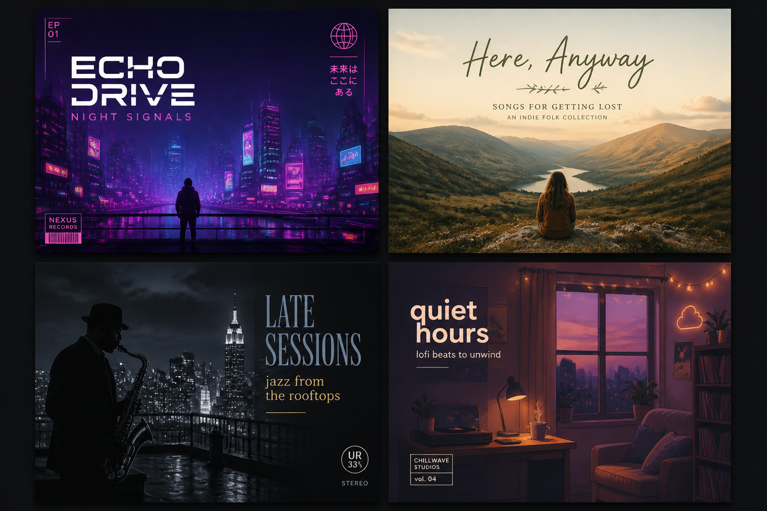 Match the genre vibe