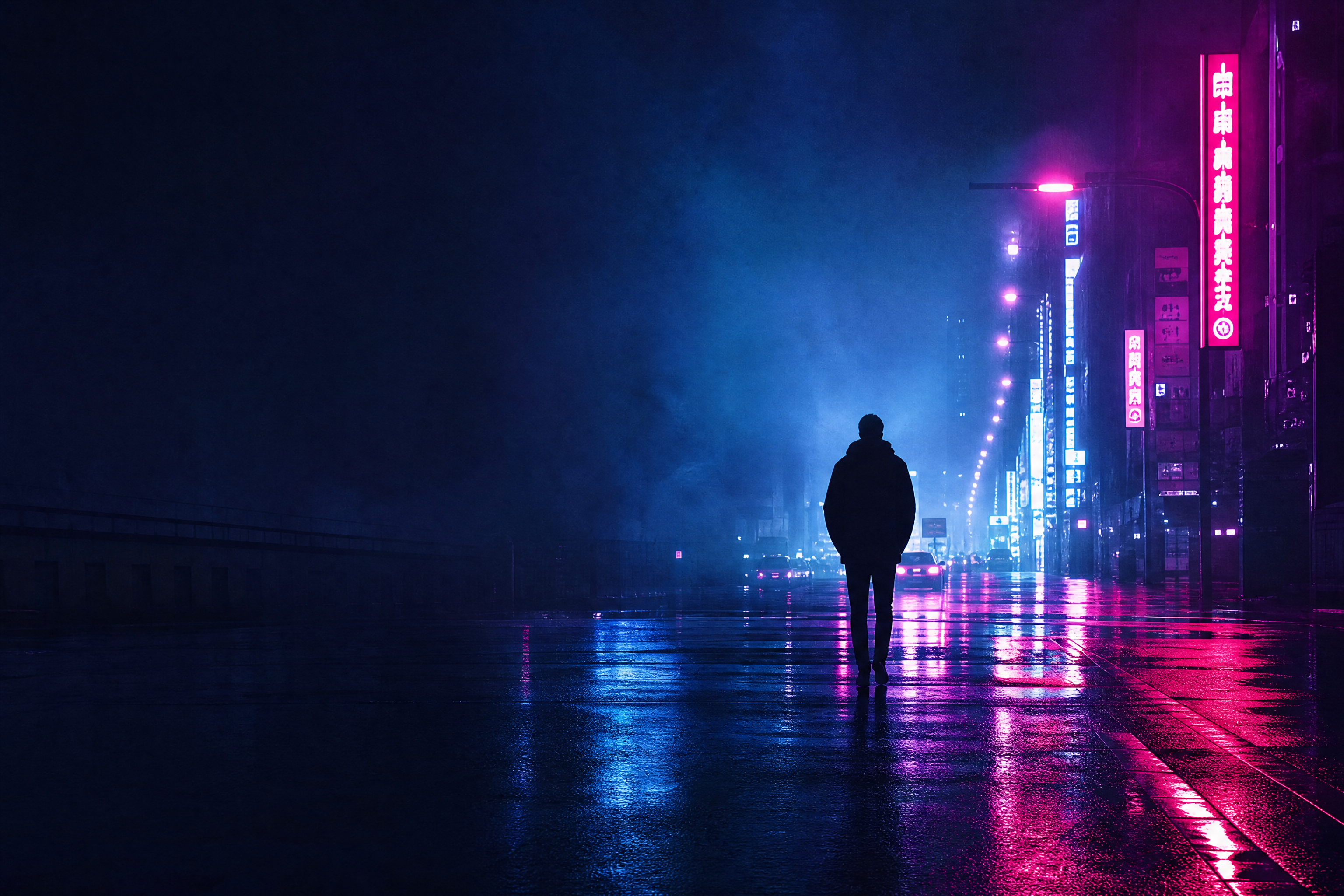 Neon electronic album cover