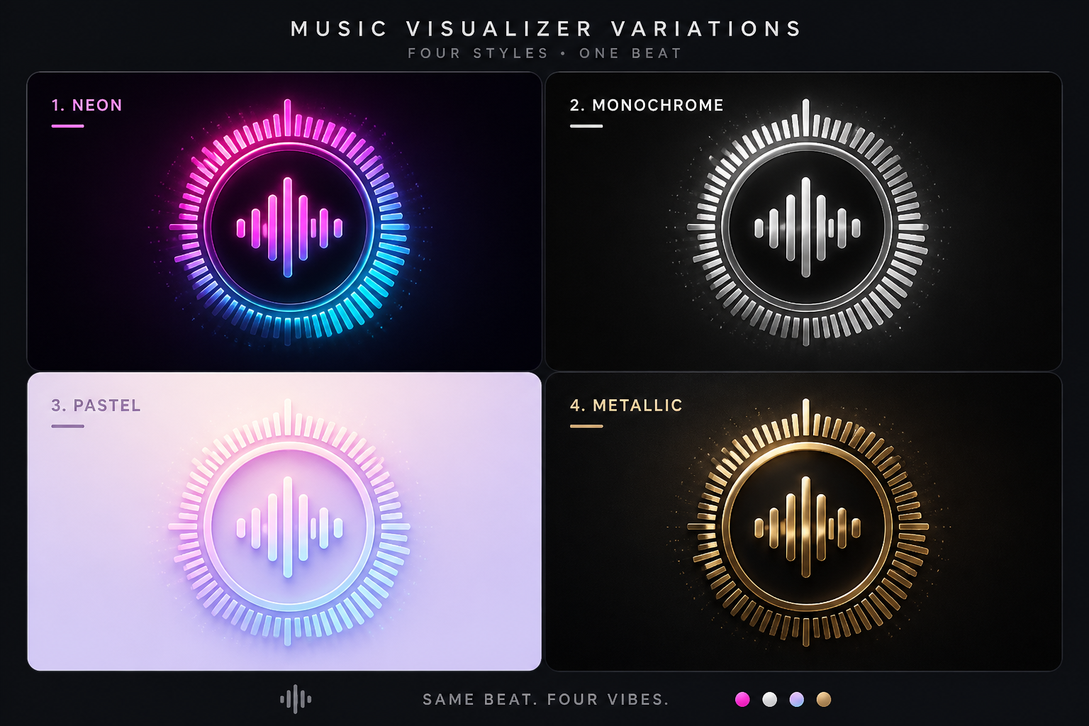 Explore fast visual variations