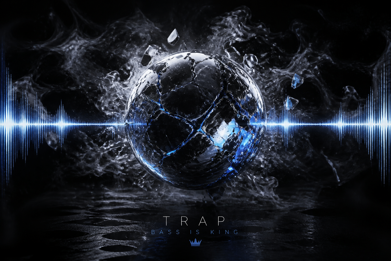 Dark trap bass sphere