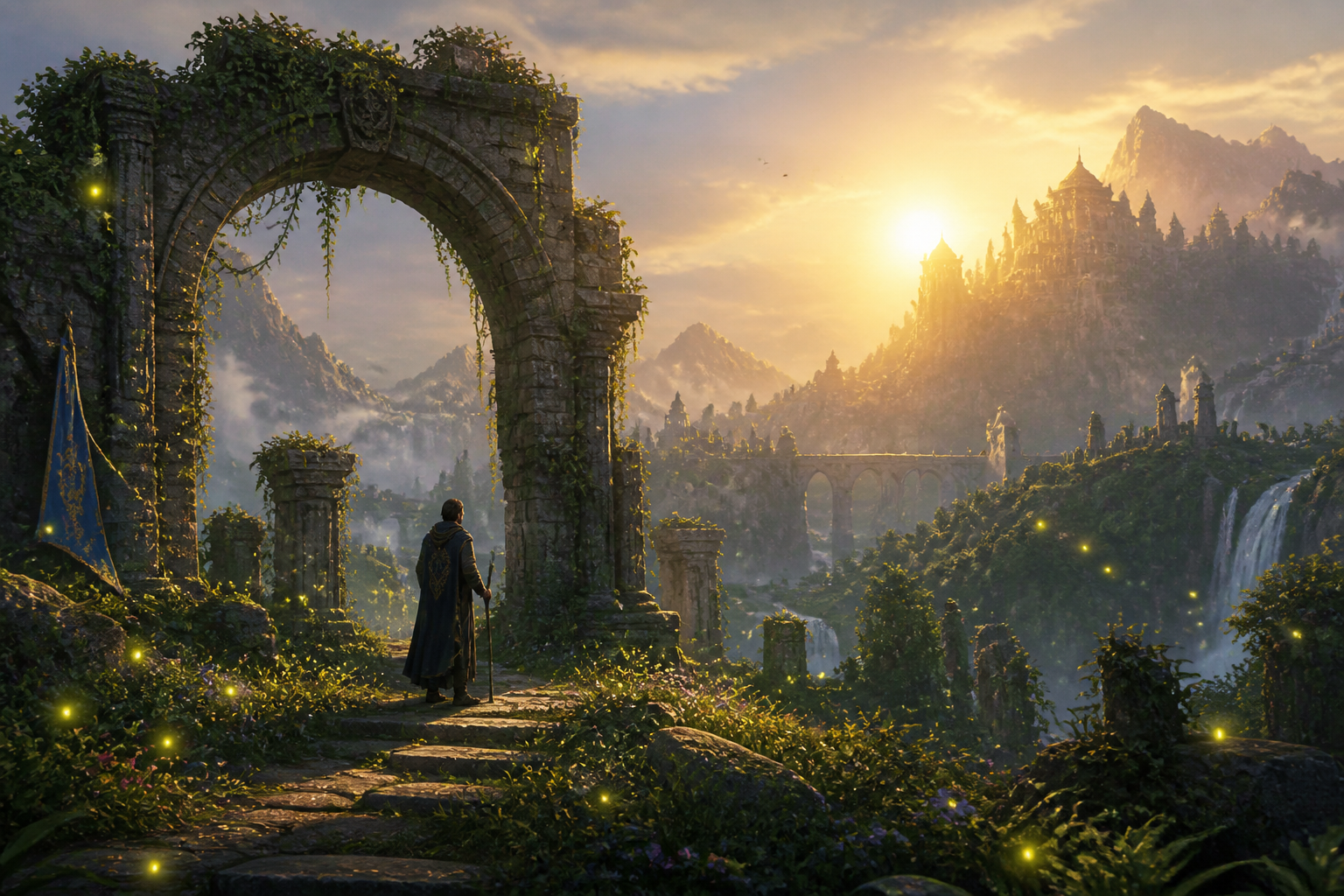 Fantasy narration valley