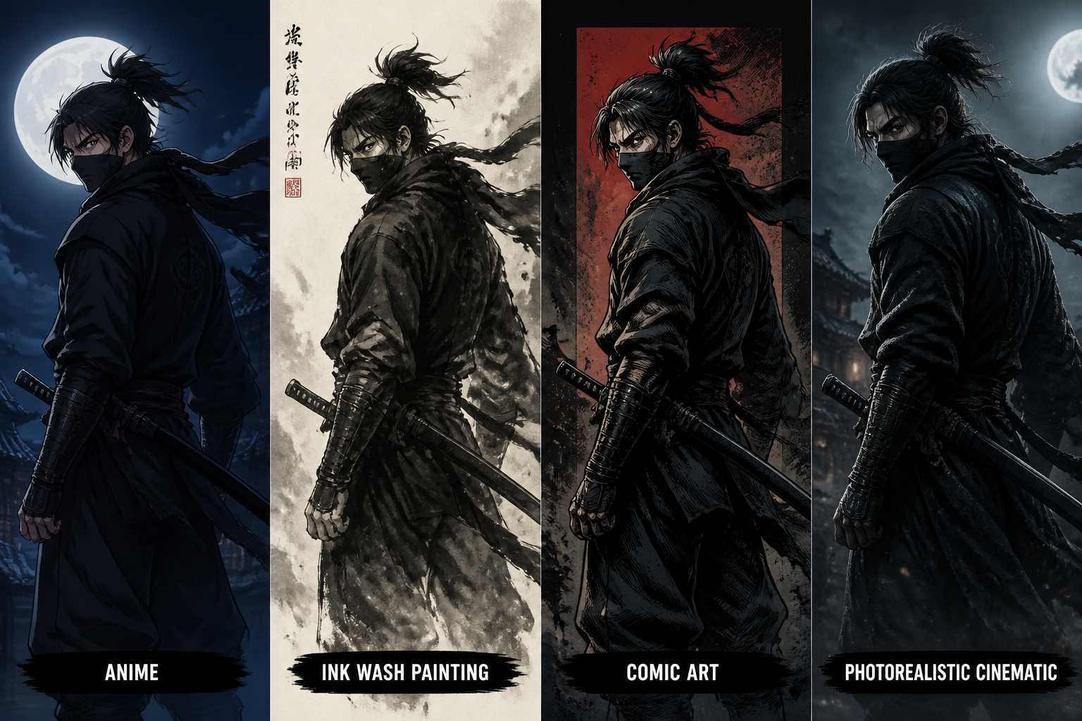 Multiple Art Styles Fast