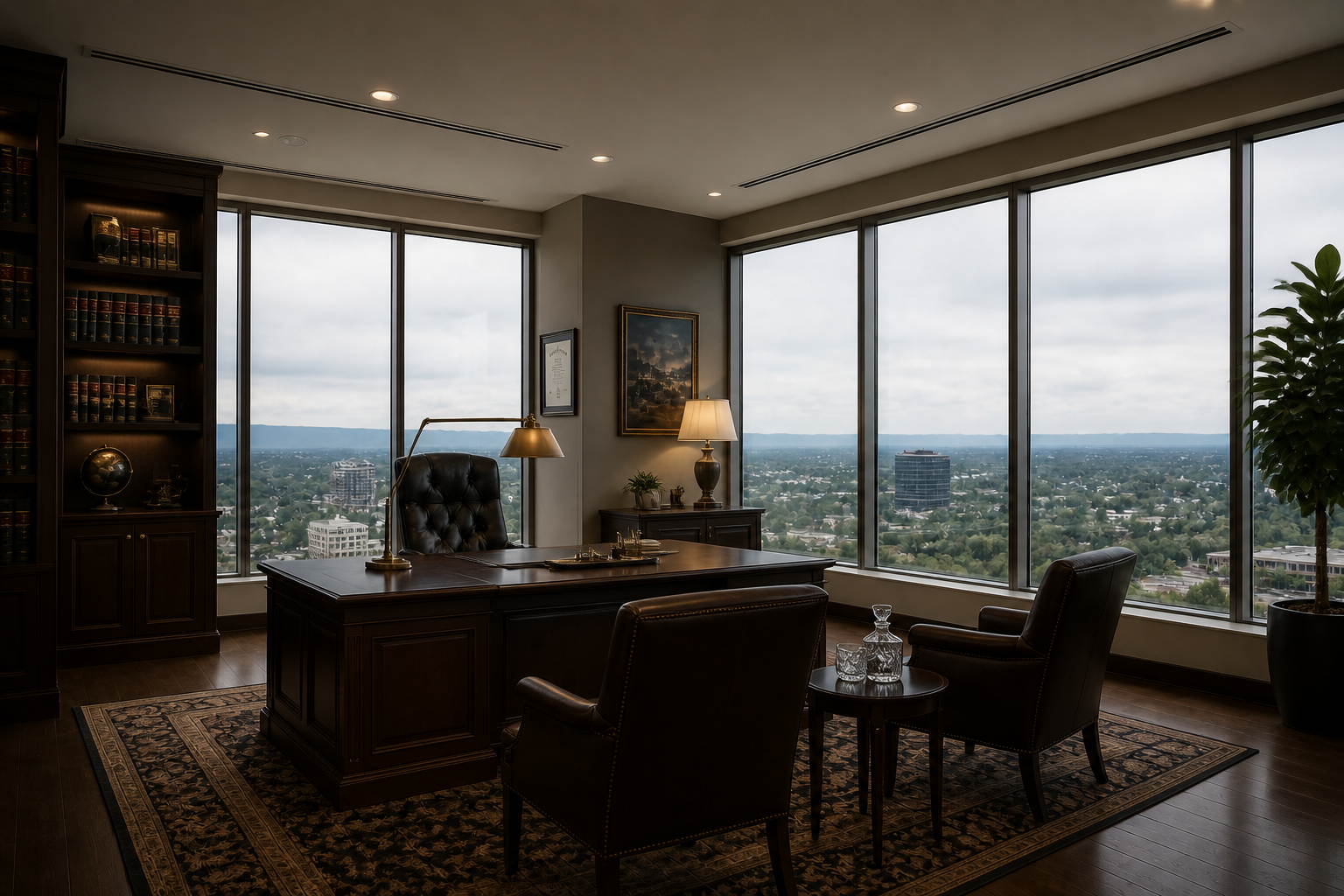 Luxury private office (after)