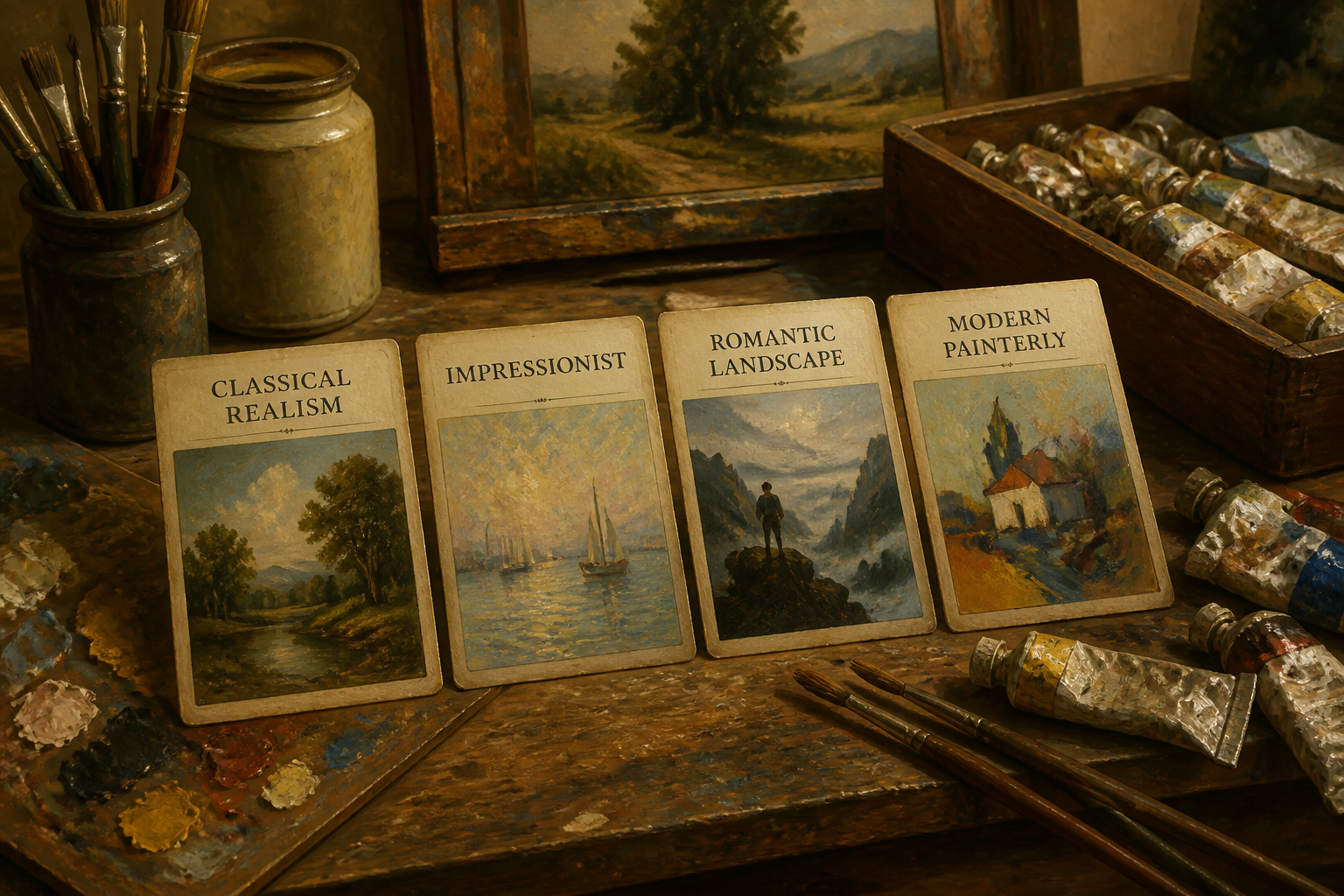 Pick a painting style