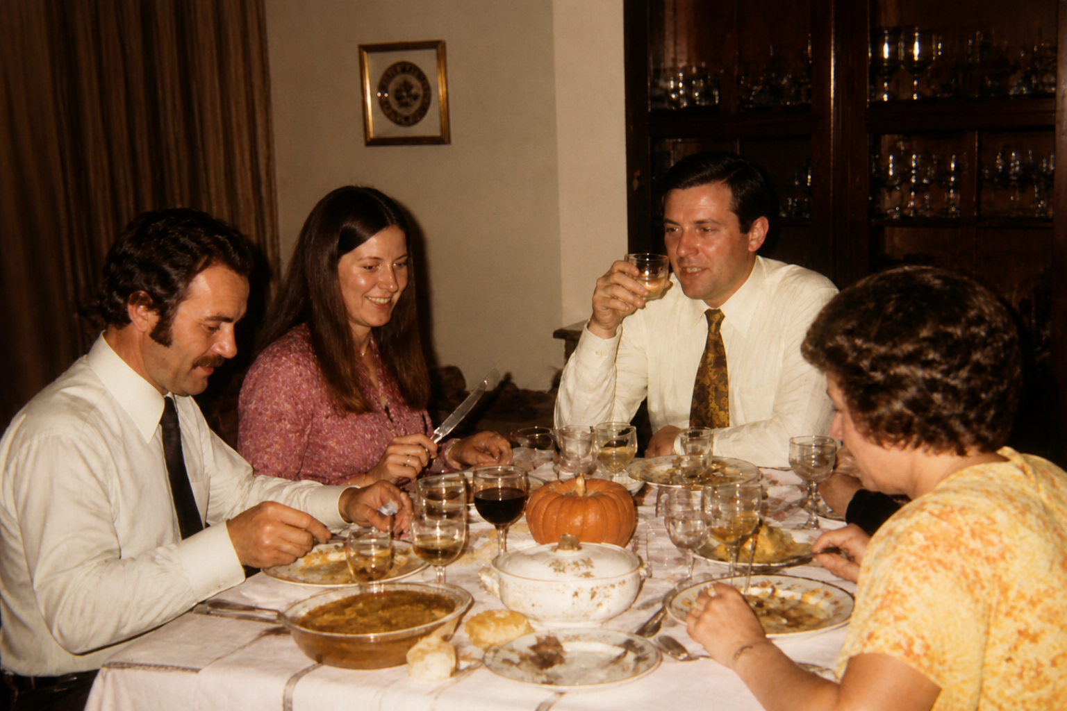 Holiday dinner restored (after)