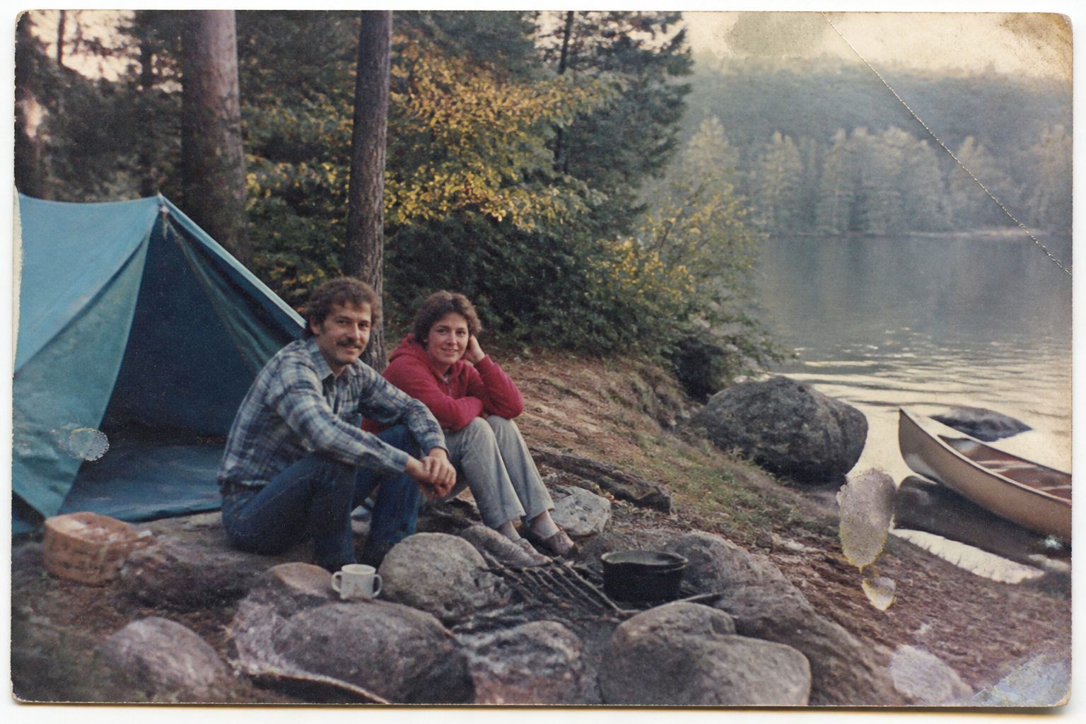 Camping memory restored (before)