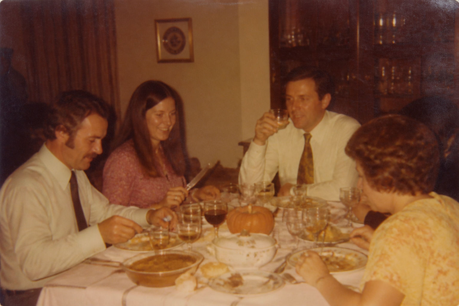 Holiday dinner restored (before)
