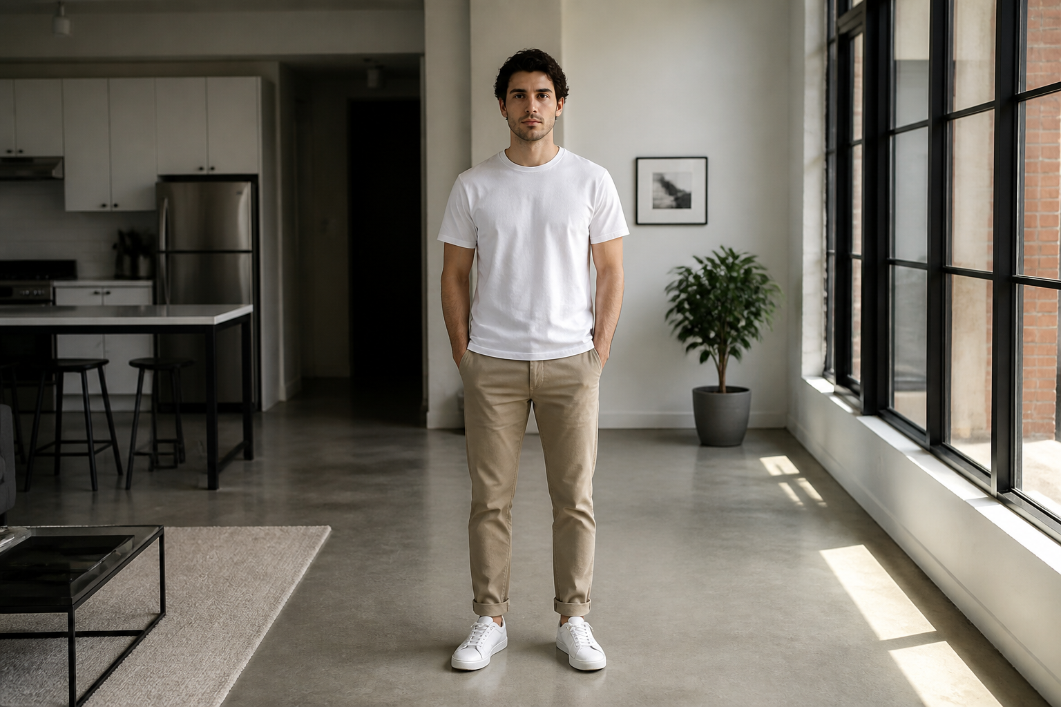 Monochrome streetwear (before)