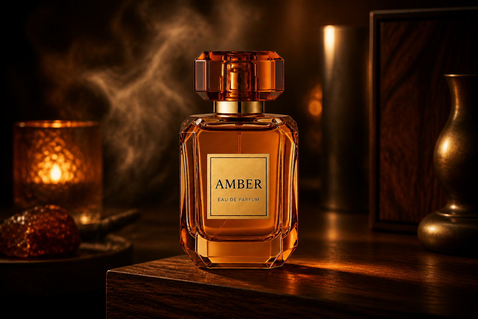 Amber night editorial (after)