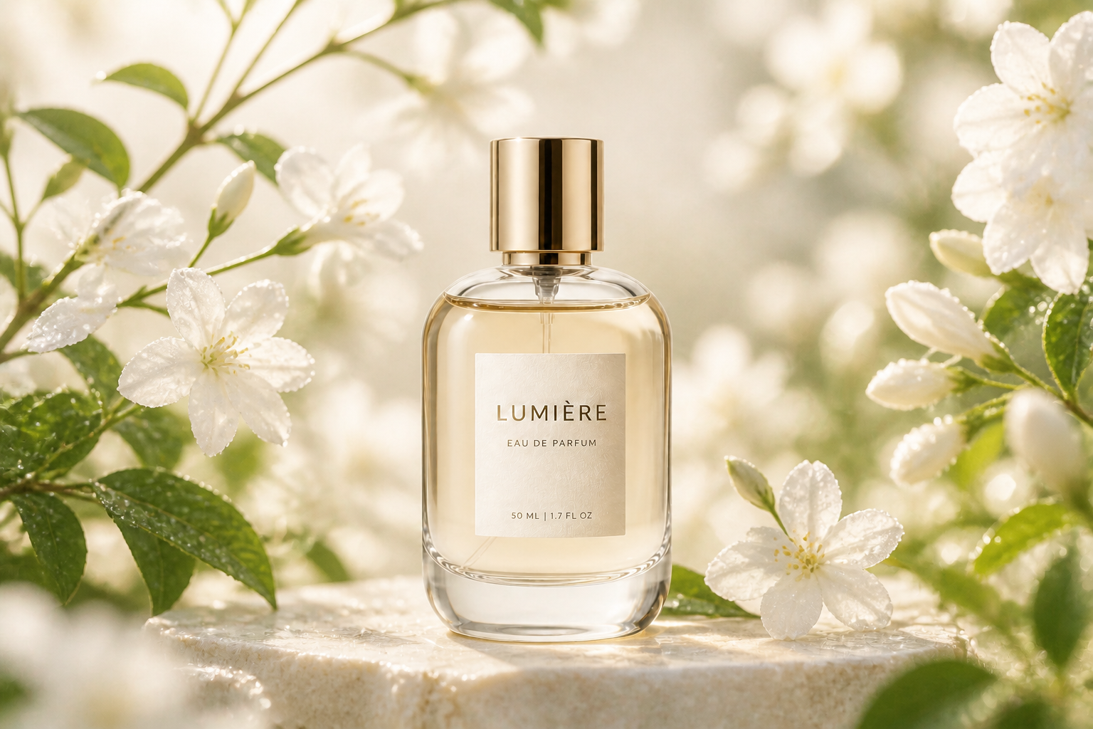 Botanical clean beauty ad (after)