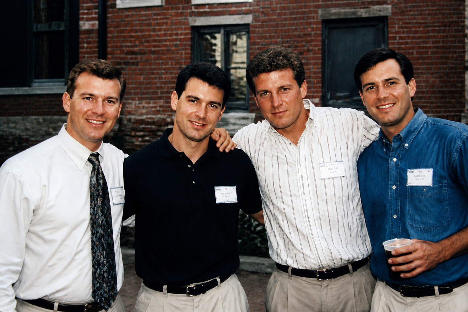Clean reunion photo (after)
