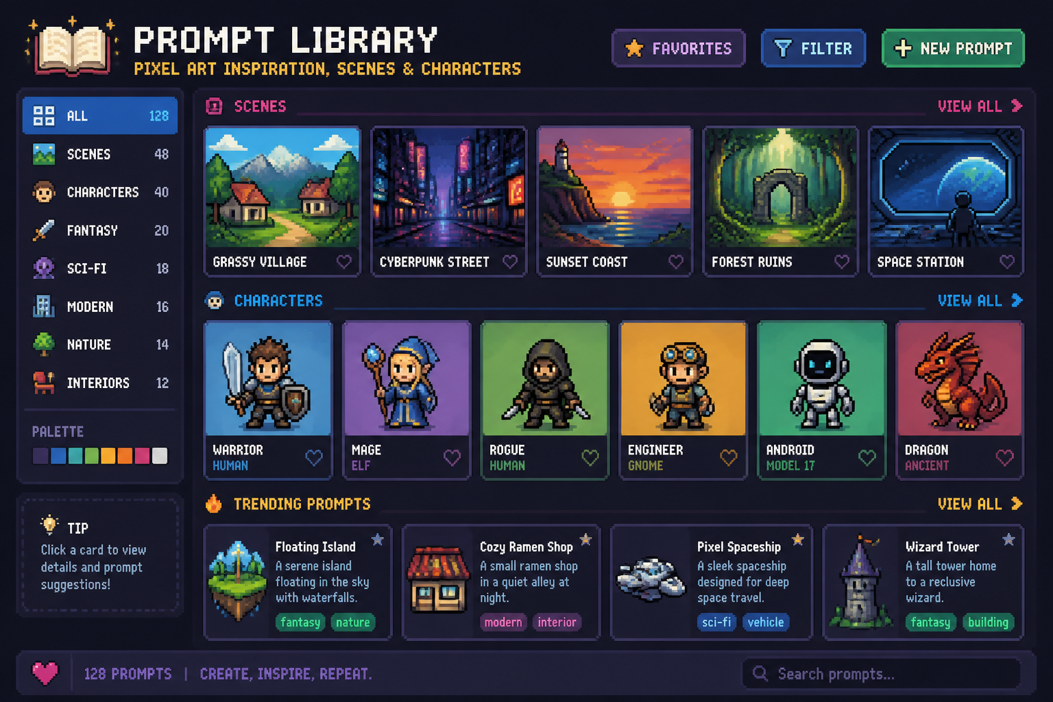 Remixable Prompt Library