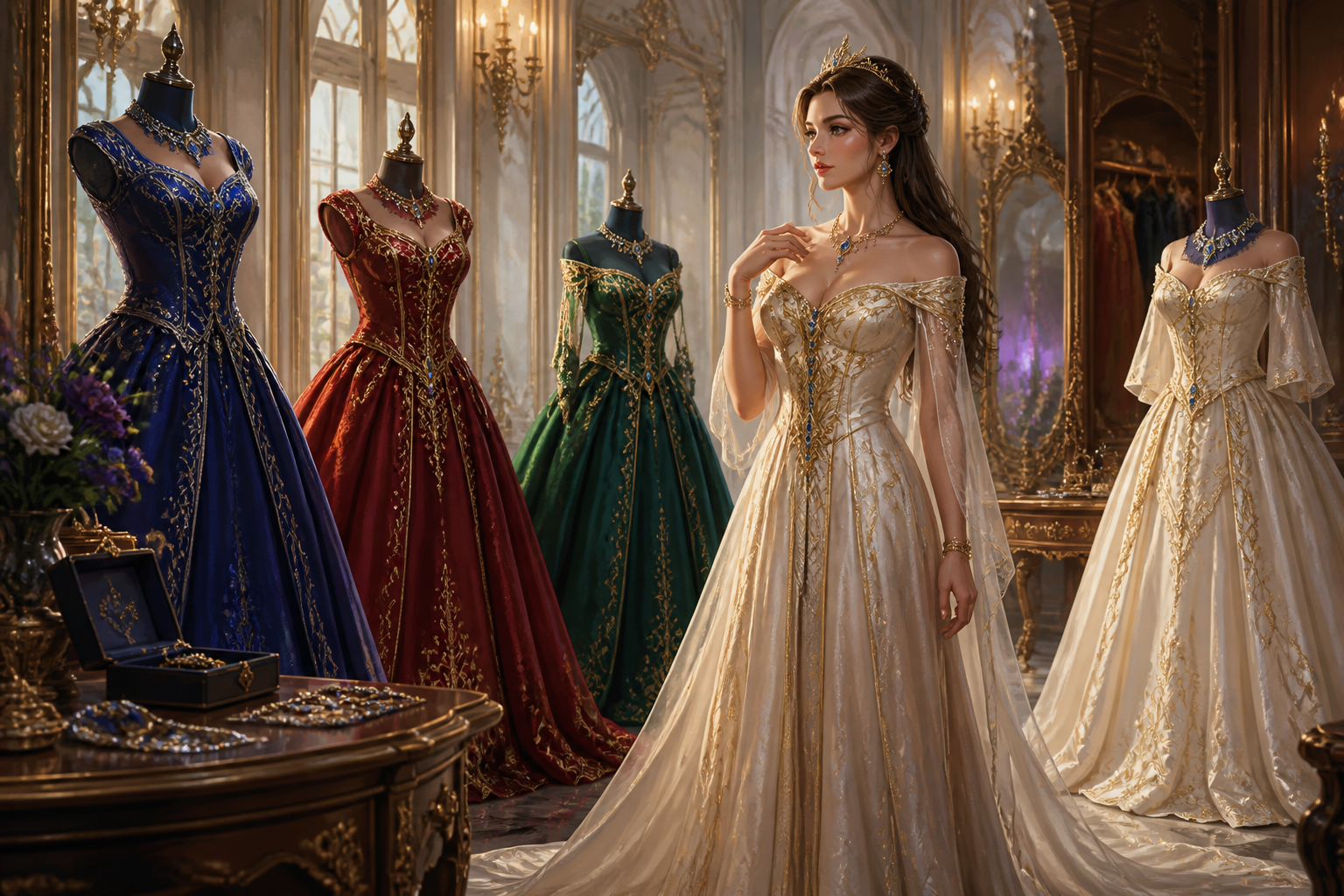 Easy scene and wardrobe control