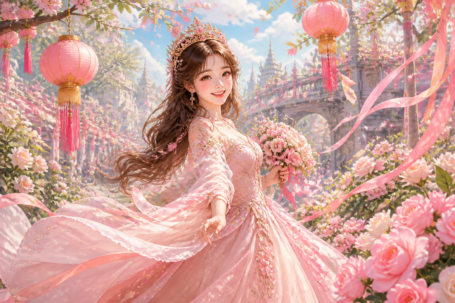 Spring festival princess