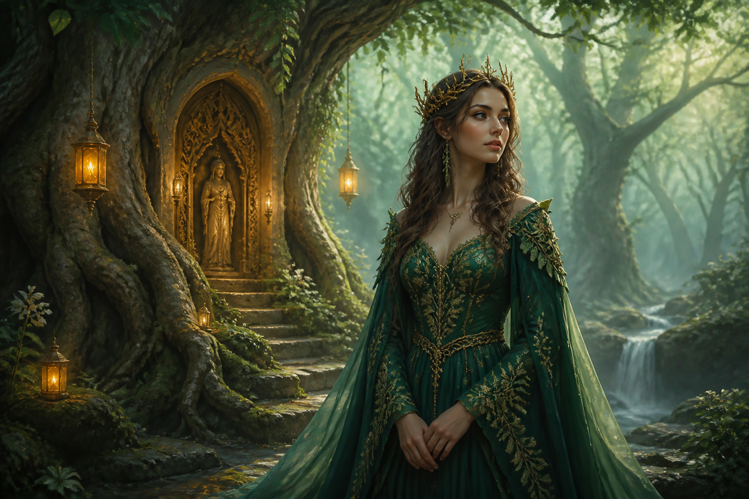 Forest shrine princess