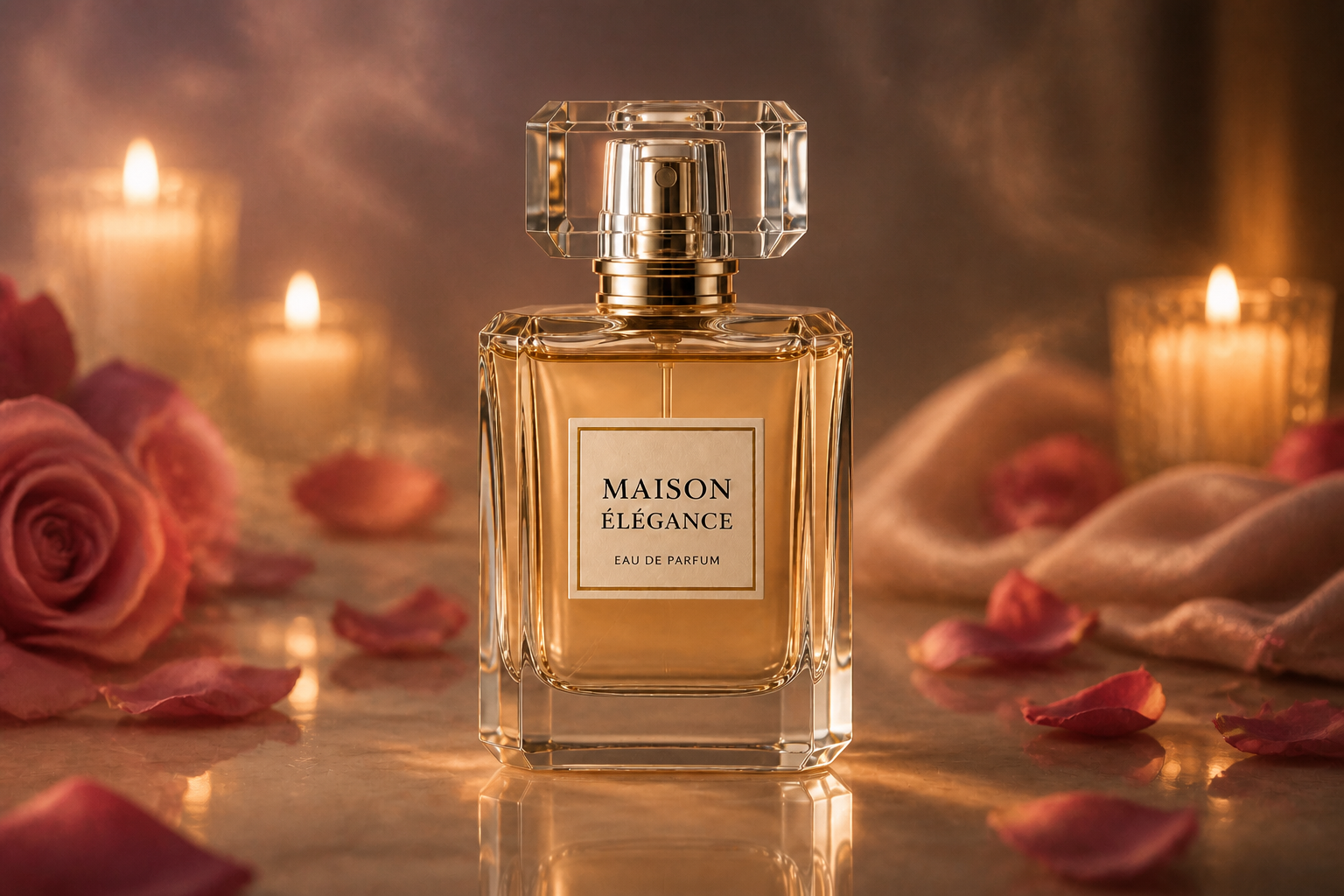 Fragrance campaign look (after)