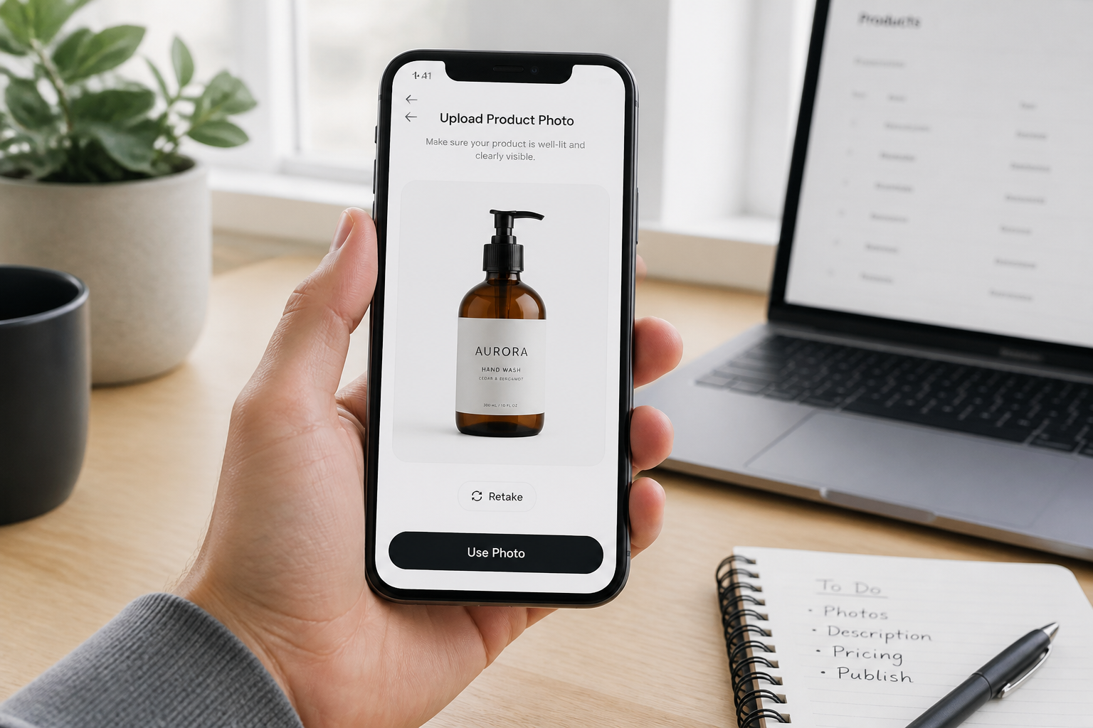 Upload your product image