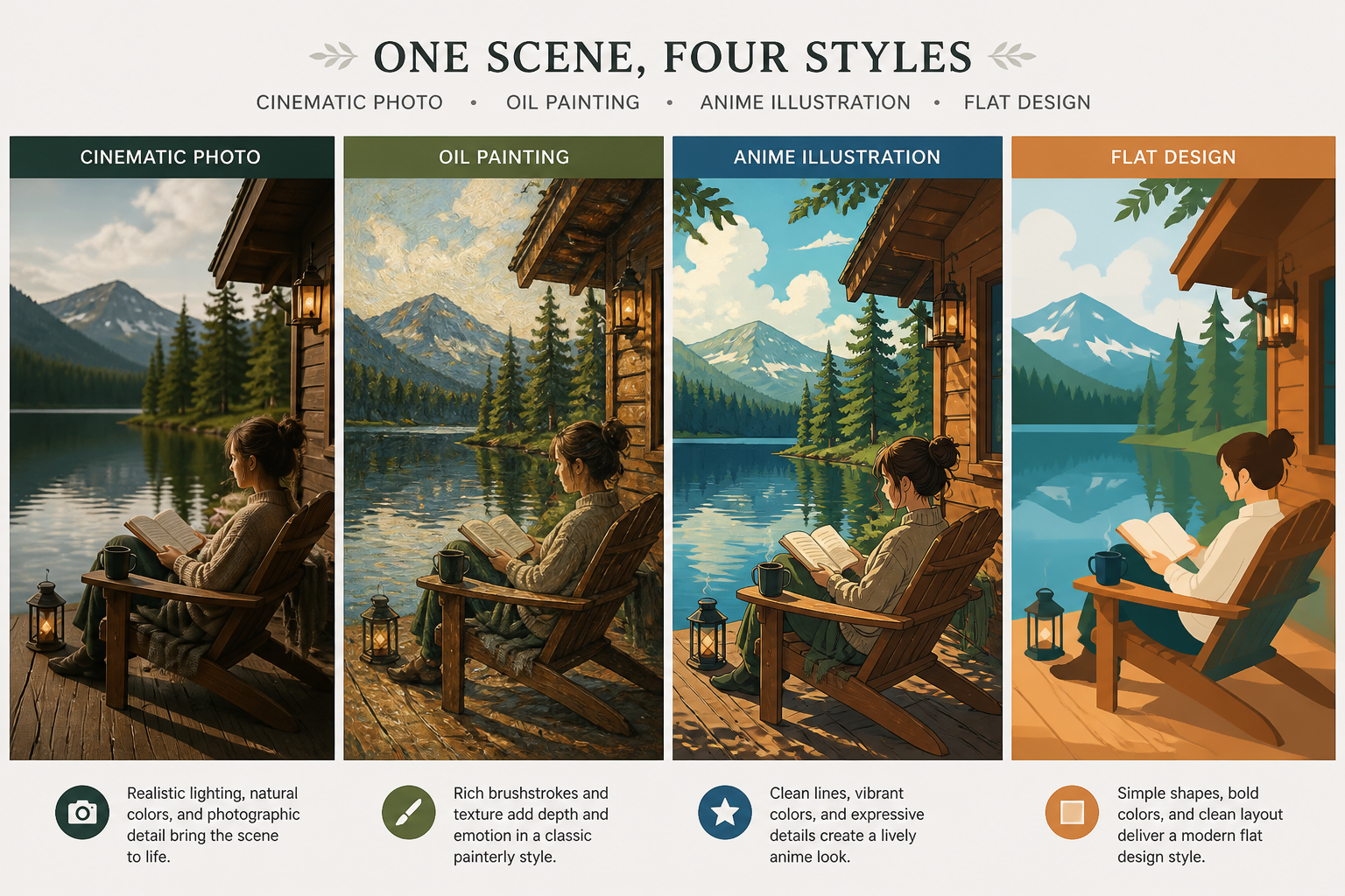 Explore Styles Side By Side