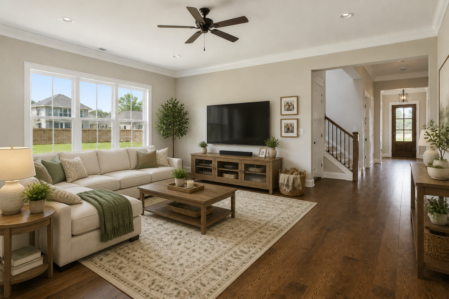 3D family room concept (after)