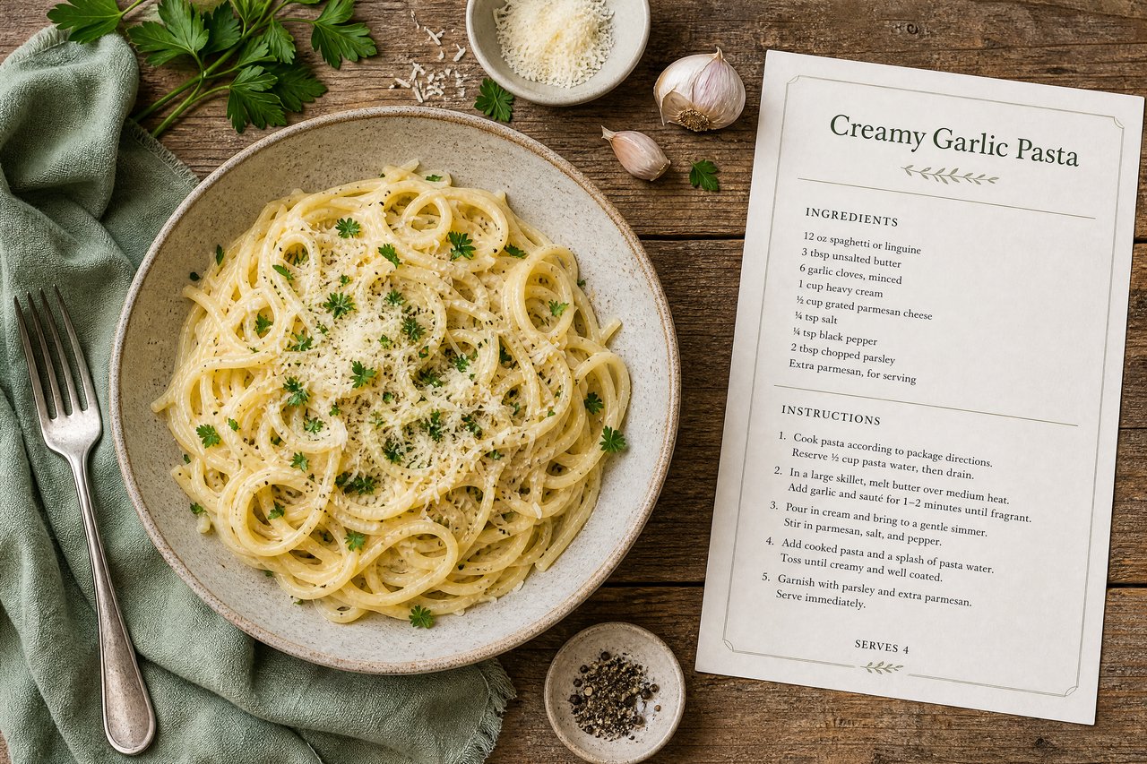 AI Recipe Image Generator