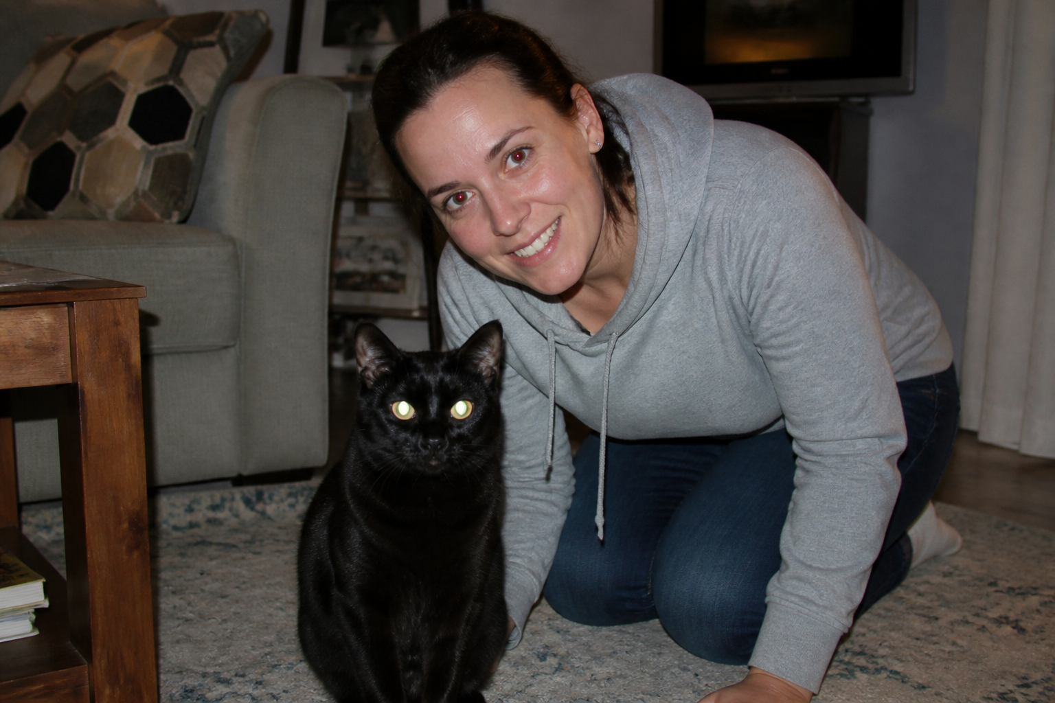 Works on pet photos too (before)