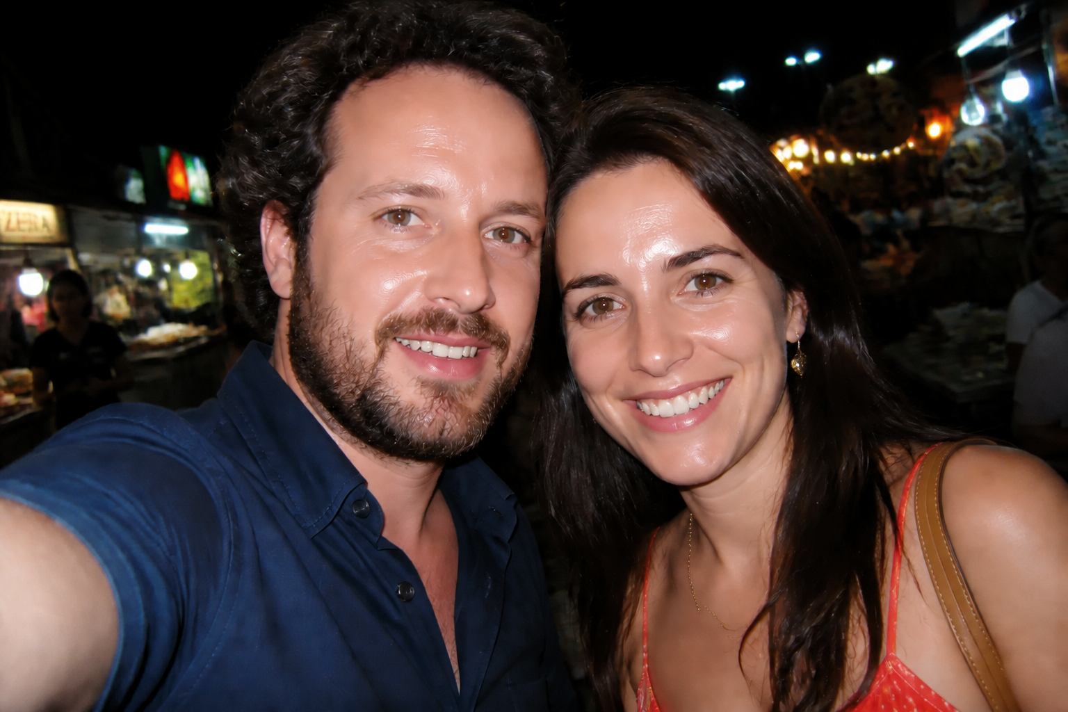 Couple selfie repair (after)