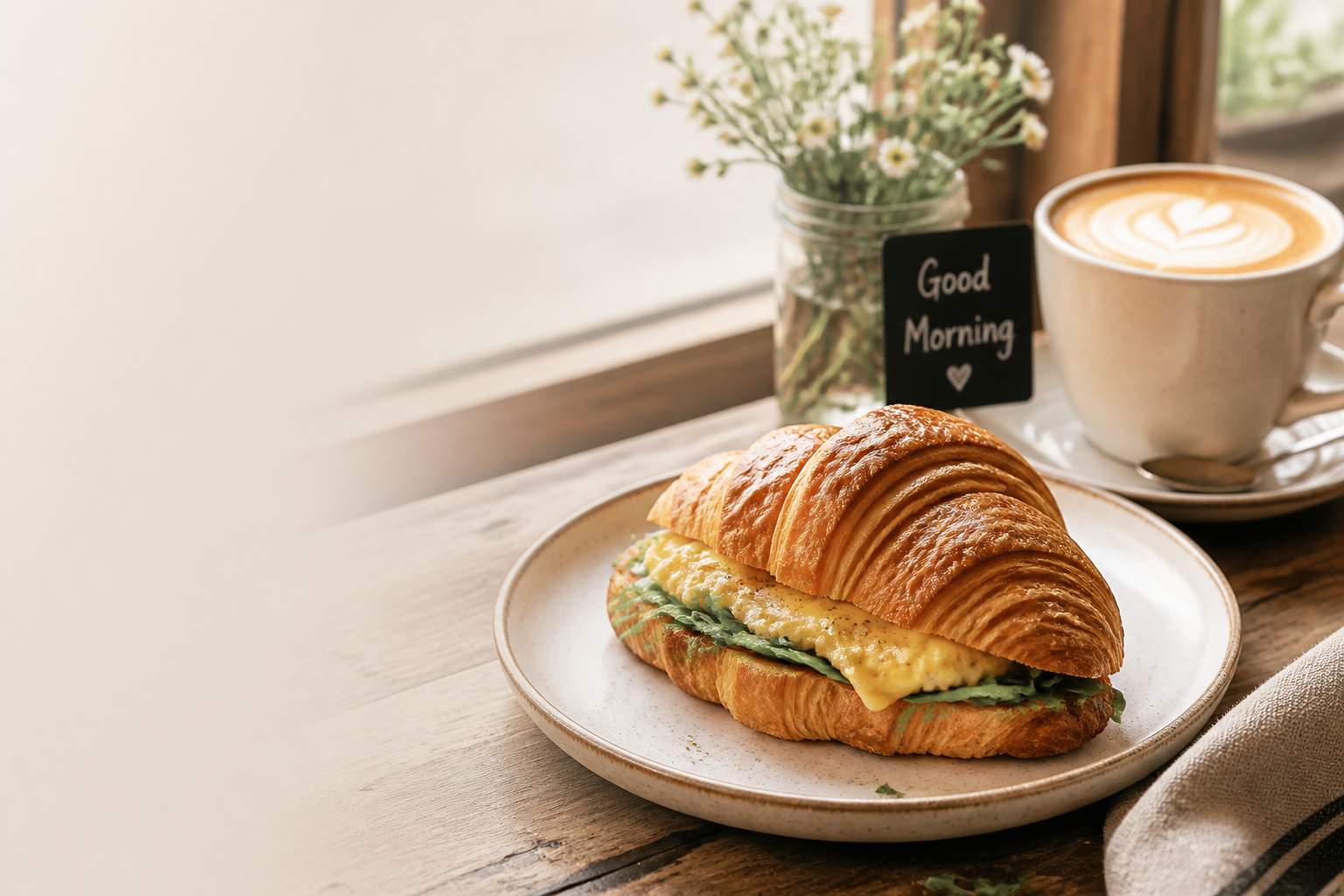 Cafe breakfast special