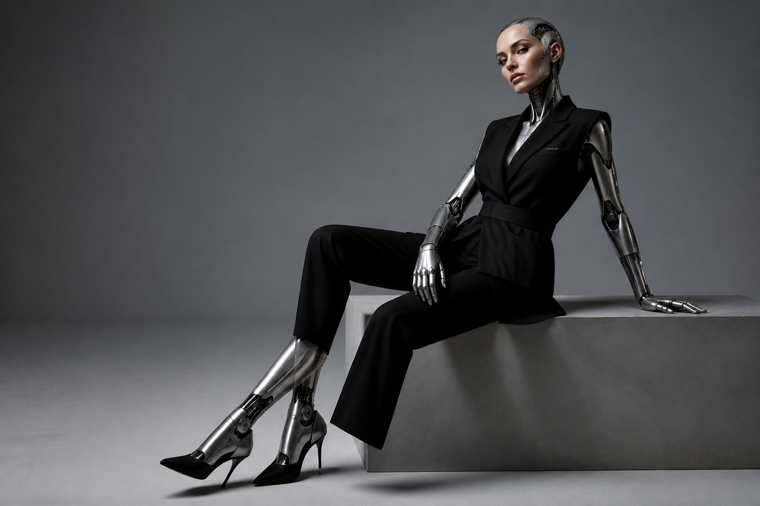Fashion android portrait