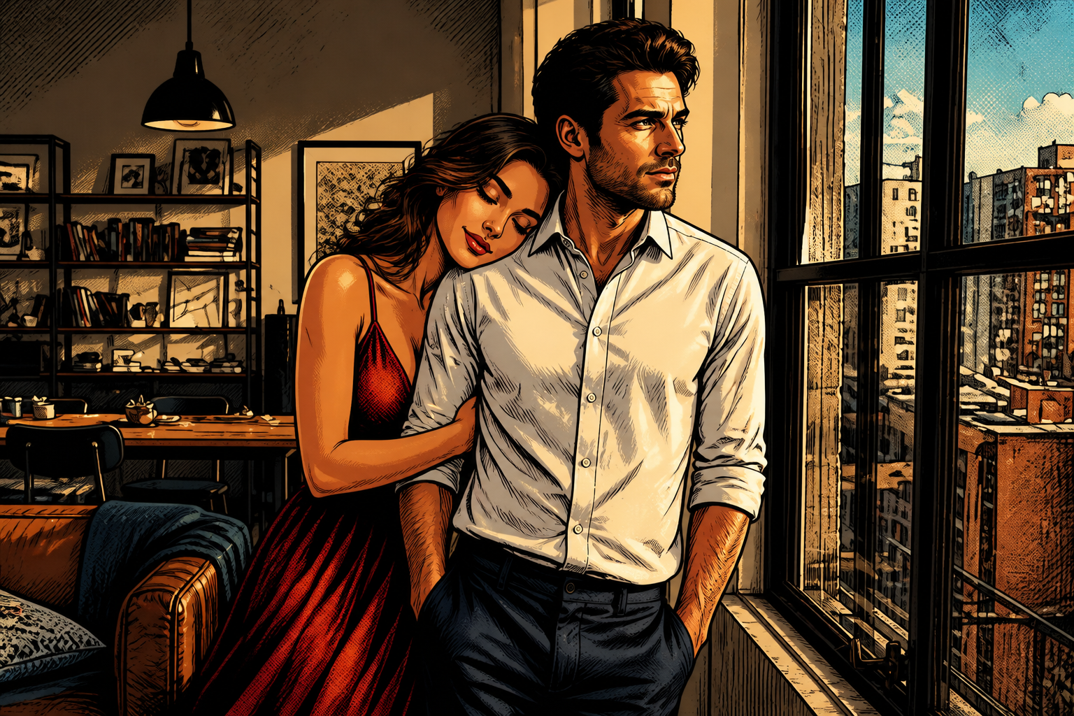 Comic-book romance (after)