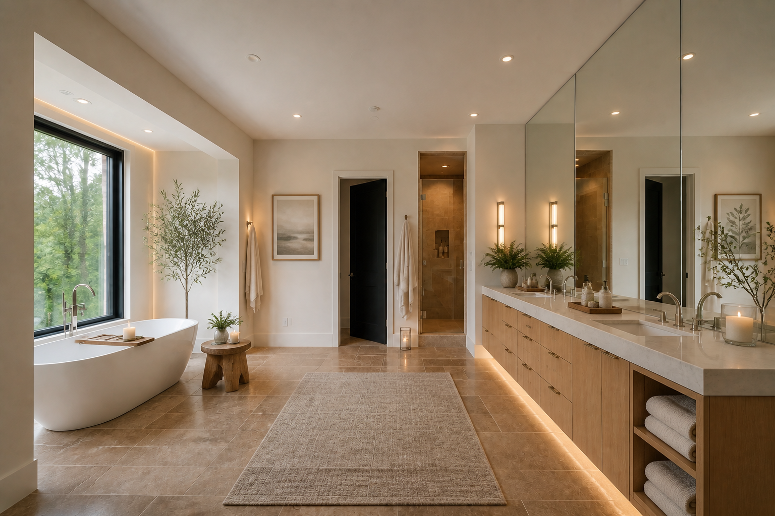 Spa bathroom concept (after)