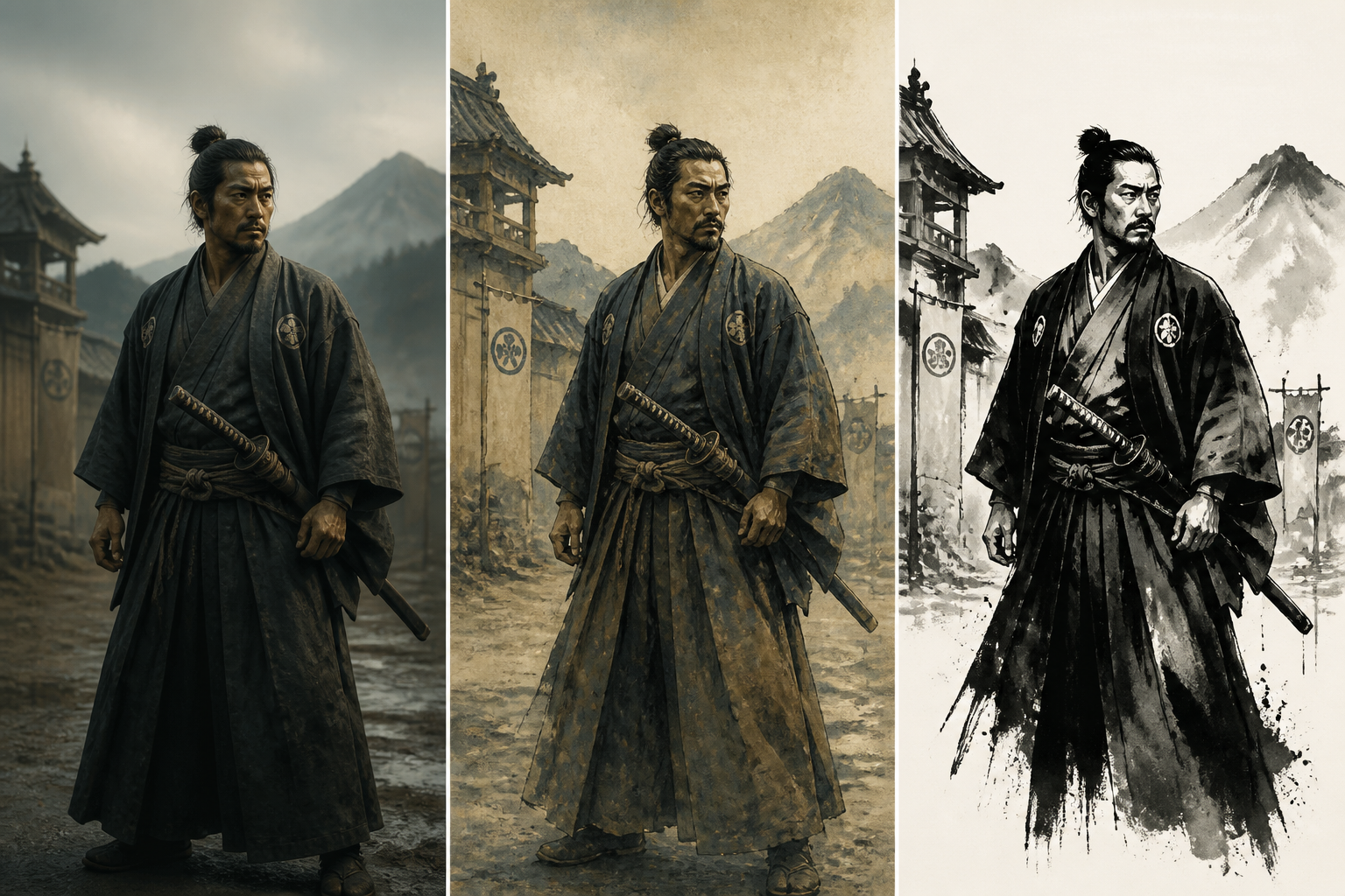 Multiple visual styles