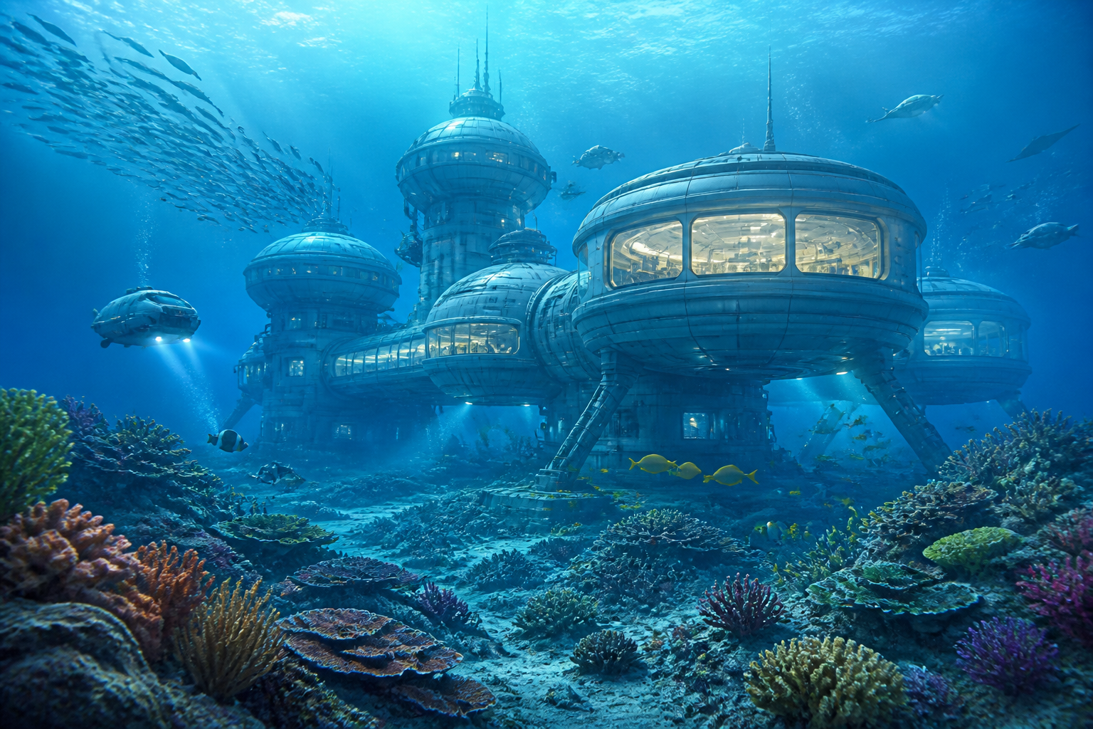 Underwater research station
